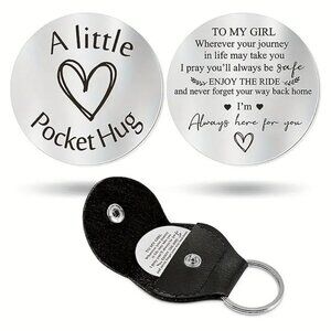 Pocket Hug Token Keyring "My Girl" Inspirational Gift